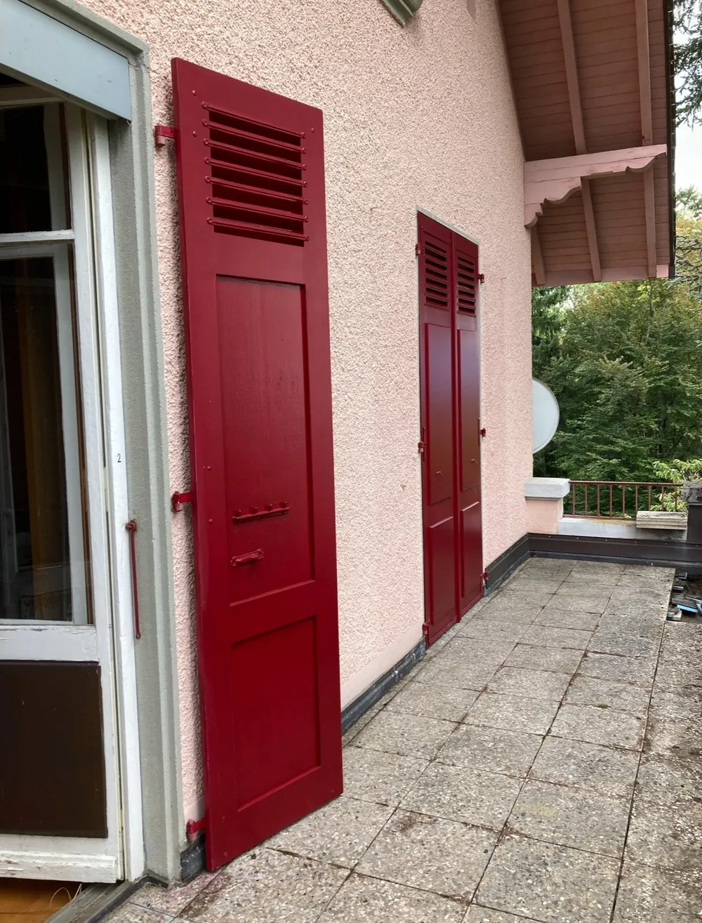 Restauration de volet ancien – photo 1