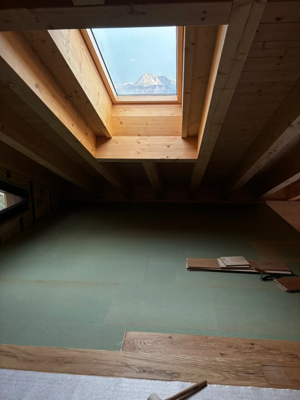 Pose de parquet flottant – photo 1