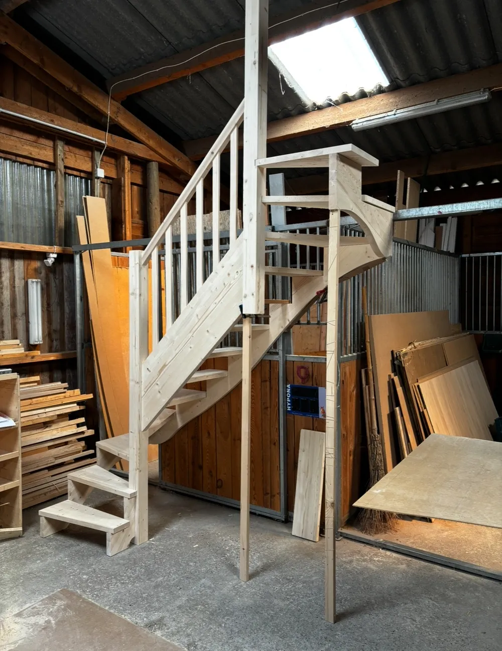 Escalier en bois – photo 1
