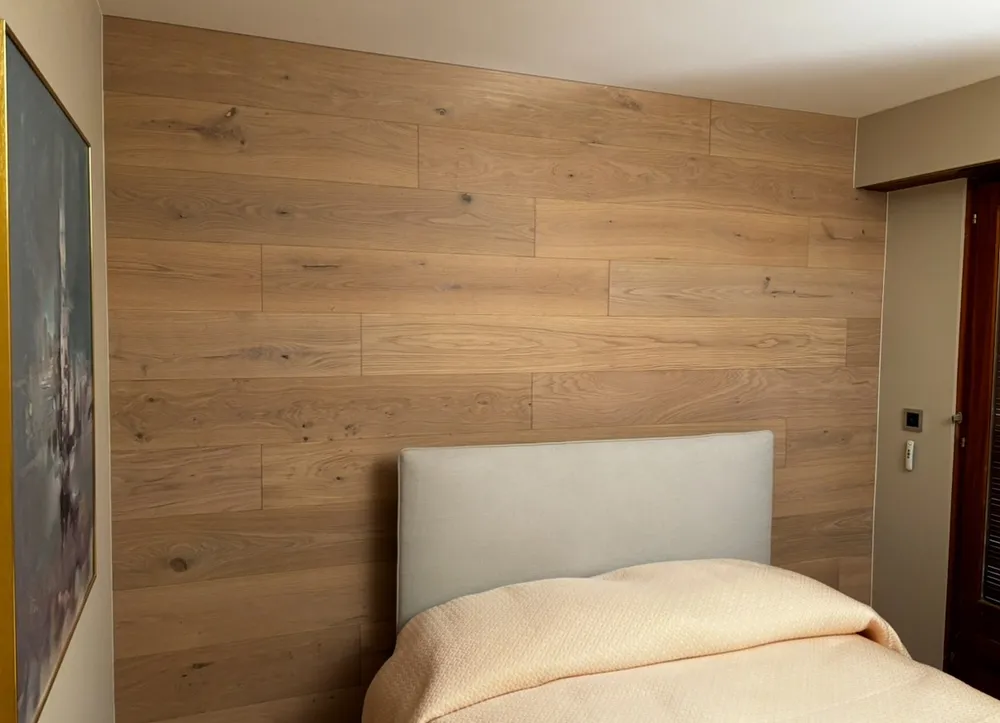 Paroi en parquet – photo 1