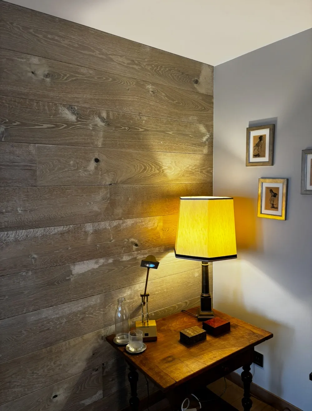 Paroi en parquet – photo 2