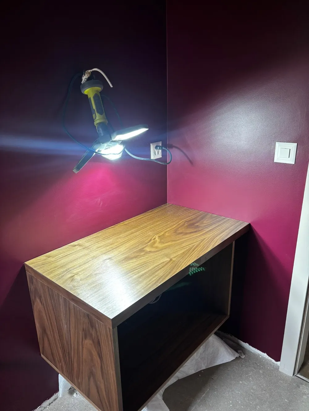 Meuble de salle de bain en noyer – photo 5